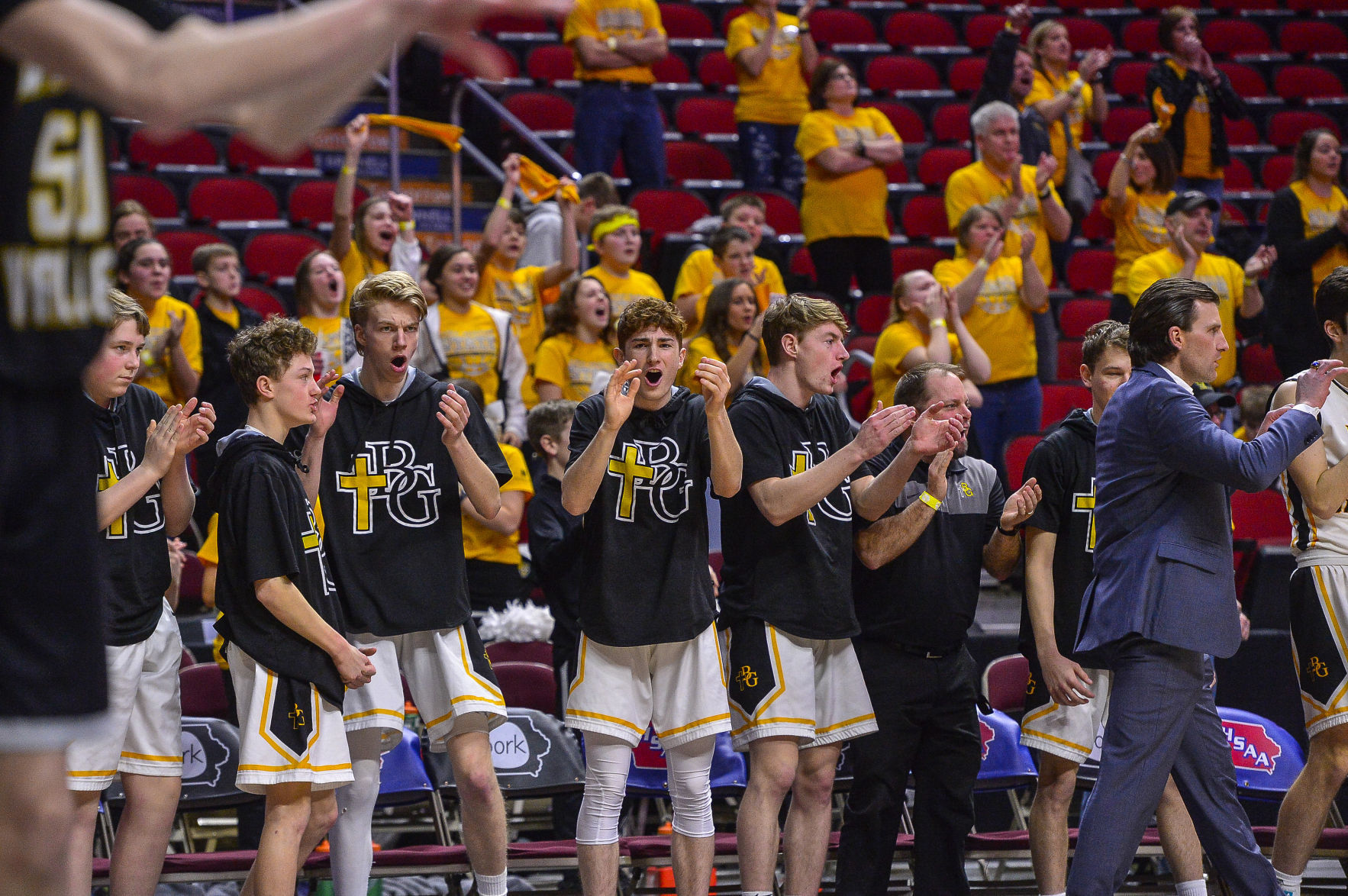 State Finals Bishop Garrigan 18
